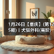 1月26日【重庆】(第125期)丨犬猫外科(高阶)班!含SUB(人人可实操)、乳糜胸等技术!(图2) 犬猫外科高阶实操班技术核心技巧(图2)