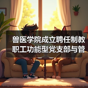 兽医学院聘任制教职工功能型党支部管理委员会成立及聘任仪式｜组织建设核心技巧