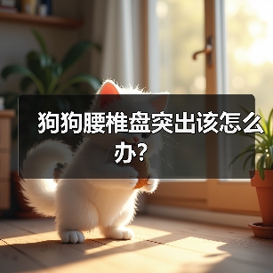 狗狗腰椎盘突出该怎么办?(图3) 狗狗腰椎盘突出全攻略(图3)