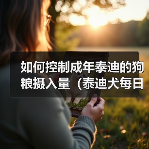 如何控制成年泰迪的狗粮摄入量(泰迪犬每日狗粮摄入量的建议和控制方法)(图1) 泰迪犬每日狗粮摄入量控制全攻略(图1)