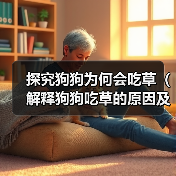 探究狗狗为何会吃草(解释狗狗吃草的原因及如何应对)(图2) 狗狗吃草原因及应对方法|科学指南全解析(图2)