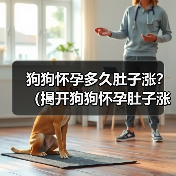 狗狗怀孕多久肚子涨?(揭开狗狗怀孕肚子涨的奥秘)(图2) 狗狗怀孕多久肚子涨|新手养狗必备知识全攻略(图2)