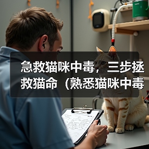 猫咪中毒急救三步走｜科学应对拯救生命