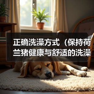 正确洗澡方式(保持荷兰猪健康与舒适的洗澡技巧)(图4) 荷兰猪洗澡技巧|保持健康舒适全攻略(图4)