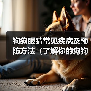 狗狗眼睛常见疾病及预防方法(了解你的狗狗眼睛的常见问题,提前预防疾病!)(图2) 狗狗眼睛疾病预防指南|常见问题与护理技巧(图2)