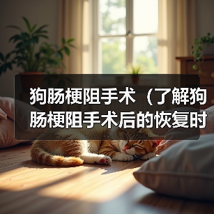 狗肠梗阻手术(了解狗肠梗阻手术后的恢复时间以及关键因素,让你的宠物更快康复)(图4) 狗肠梗阻手术恢复全攻略|关键因素与注意事项(图4)