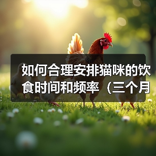 三个月大猫咪科学喂养指南｜饮食安排全攻略