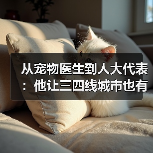 宠物医生转型人大代表｜三四线城市宠物医疗发展启示