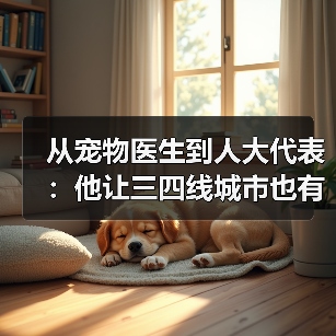 从宠物医生到人大代表:他让三四线城市也有了高品质宠物医疗服务(图4) 宠物医生转型人大代表|三四线城市宠物医疗发展启示(图4)
