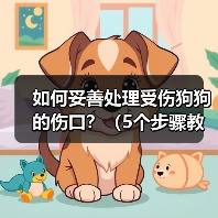 如何处理狗狗伤口｜5个步骤正确护理全攻略(图3)
