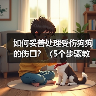 如何处理狗狗伤口｜5个步骤正确护理全攻略(图2)