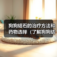 狗狗结石的治疗方法和药物选择(了解狗狗结石的发病原因,合理用药是关键)(图1) 狗狗结石治疗与用药指南|科学应对关键(图1)