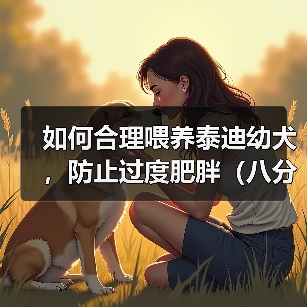 泰迪幼犬科学喂养方法｜八分饱饮食控制全攻略(图1)