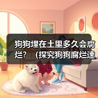 狗狗埋在土里多久会腐烂全攻略(图4)
