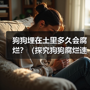 狗狗埋在土里多久会腐烂全攻略