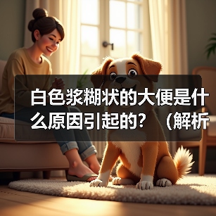 白色浆糊状大便原因与治疗全攻略