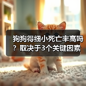 狗狗得细小死亡率高吗全攻略(图3)