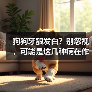 狗狗牙龈发白?别忽视,可能是这几种病在作祟(图4) 狗狗牙龈发白原因及应对全攻略(图4)
