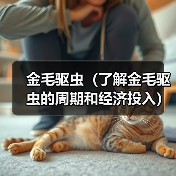 金毛驱虫(了解金毛驱虫的周期和经济投入)(图2) 金毛驱虫周期费用投入全攻略(图2)