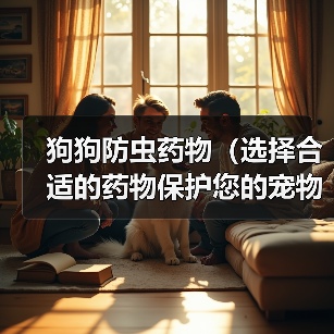 狗狗防虫药物(选择合适的药物保护您的宠物免受虫害侵害)(图2) 狗狗防虫药物全攻略(图2)