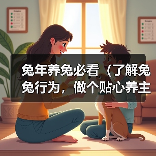 兔年养兔必看(了解兔兔行为,做个贴心养主!)(图4) 兔年养兔必看|了解兔兔行为全攻略(图4)