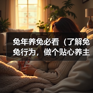 兔年养兔必看(了解兔兔行为,做个贴心养主!)(图2) 兔年养兔必看|了解兔兔行为全攻略(图2)