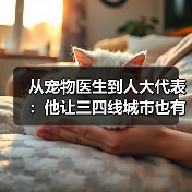 宠物医生转型人大代表｜三四线城市宠物医疗发展新方向