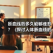 断血线恢复时间影响因素解析｜全面指南