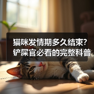 猫咪发情期多久结束?铲屎官必看的完整科普(图2) 猫咪发情期持续多久?铲屎官必看完整指南(图2)
