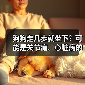 狗狗走几步就坐下?可能是关节痛、心脏病的信号(图3) 狗狗走几步就坐下可能是关节痛或心脏病信号|常见原因全解析(图3)