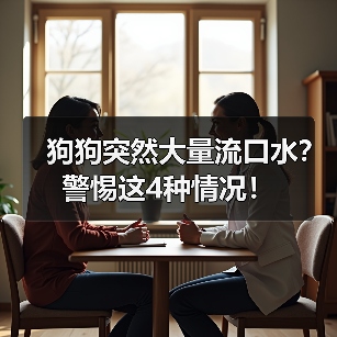 狗狗突然大量流口水原因及应对方法｜常见症状解析(图3)