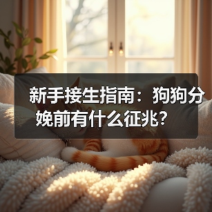 狗狗分娩前征兆识别指南｜新手必看(图3)