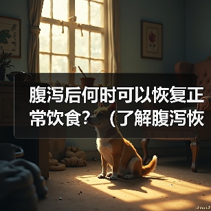 腹泻后何时可以恢复正常饮食?(了解腹泻恢复期间的饮食要注意的关键事项)(图3) 腹泻恢复饮食指南|何时恢复正常饮食及注意事项(图3)