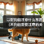 养狗前需注意的关键事项｜全面准备指南(图1)