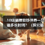10磅猫粮能够供养一只猫多长时间?(探究猫粮的使用寿命与猫的需求,解答猫主人的疑惑)(图2) 10磅猫粮能养猫多久|科学喂养全攻略(图2)