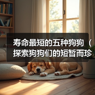 寿命最短的五种狗狗｜养护全攻略