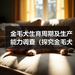 金毛犬生育周期及生产能力调查(探究金毛犬的生殖能力及生育间隔时间)(图2) 金毛犬生育周期与生产能力解析|全攻略(图2)