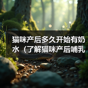 猫咪产后哺乳时间与注意事项｜新手养猫全攻略