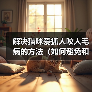 猫咪抓人咬人行为纠正方法｜实用指南