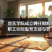 兽医学院功能型党支部与管理委员会成立｜组织建设新举措