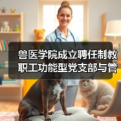 兽医学院成立聘任制教职工功能型党支部与管理委员会(图4) 兽医学院功能型党支部与管理委员会成立|组织建设新举措(图4)