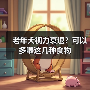 老年犬视力衰退如何改善｜护眼食物全攻略
