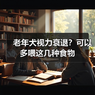 老年犬视力衰退?可以多喂这几种食物(图4) 老年犬视力衰退如何改善|护眼食物全攻略(图4)
