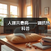 猫抓热症状与预防指南｜人猫共患病科普全解析(图2)