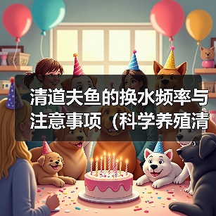 清道夫鱼的换水频率与注意事项(科学养殖清道夫鱼,合理调控换水频率)(图4) 清道夫鱼换水频率与注意事项|科学养殖全攻略(图4)