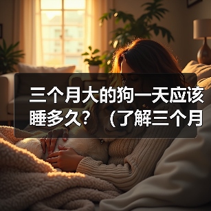 三个月大的狗一天应该睡多久?(了解三个月大狗的睡眠需求以保持健康成长)(图4) 三个月大狗狗睡眠时间指南|健康成长全攻略(图4)