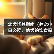 幼犬饮食管理全攻略｜泡狗粮技巧与注意事项