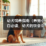 幼犬饲养指南(养宠小白必读,幼犬的饮食需求从“泡”开始!)(图4) 幼犬饮食管理全攻略|泡狗粮技巧与注意事项(图4)
