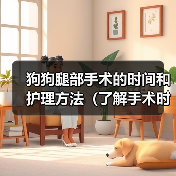 狗狗腿部手术的时间和护理方法(了解手术时间的重要性,掌握正确的护理方法)(图3) 狗狗腿部手术时间与护理要点|全面指南(图3)