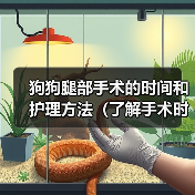 狗狗腿部手术时间与护理要点｜全面指南